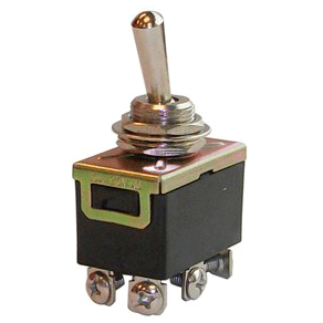Circuit Test DPDT 15A, On-On, Screw Terminal Toggle Switch